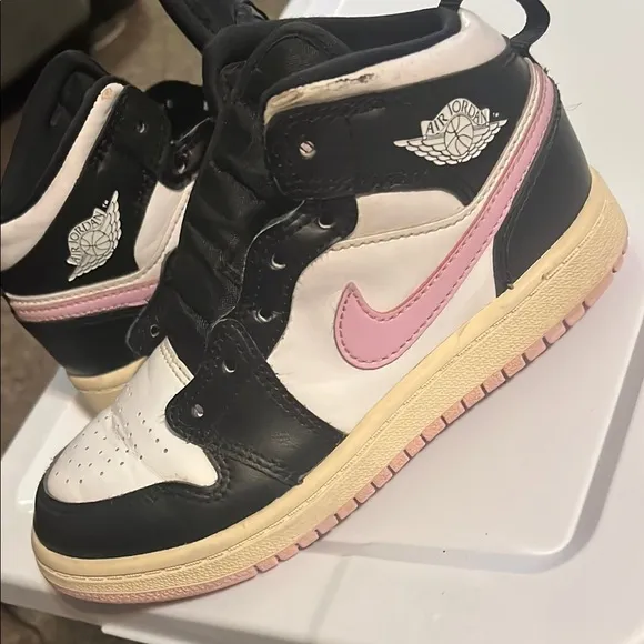 Air Jordan 1 Mid PS 'White Light Arctic Pink