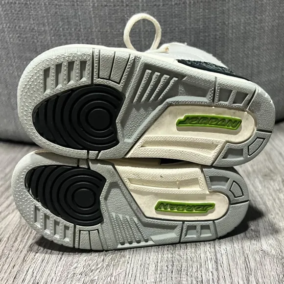 Air Jordan 3 Retro TD Chlorophyll Toddler Shoes 6C 832033-006