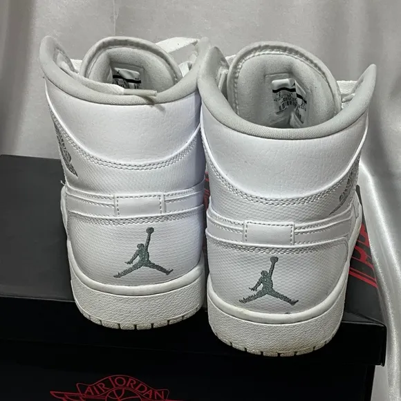 Air Jorden 1, Mid white with cool gray BRD