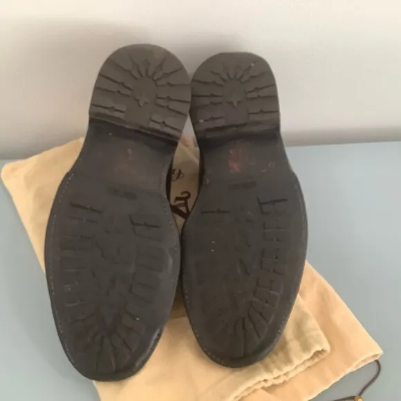 Alden’s Men's Black Leather Shoes