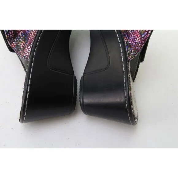 Alegria Lotti  Sandals Shoes Multi Color Az 38 8-8.5
