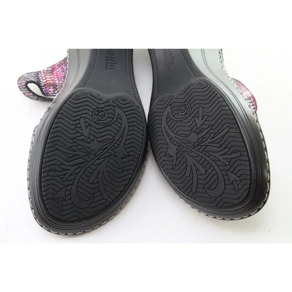 Alegria Lotti  Sandals Shoes Multi Color Az 38 8-8.5