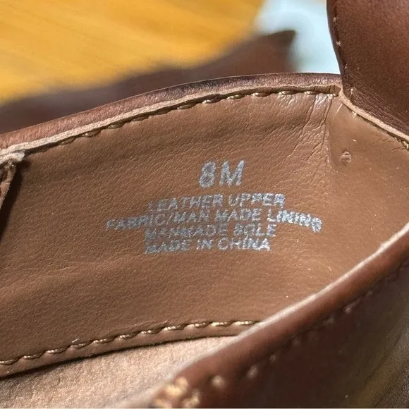 Alex Marie Medelinda Leather Harvest Brown Booties Size 8 Women