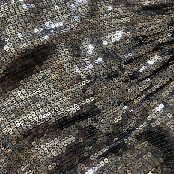 Alice   Olivia Fidela Sequin Mini Skirt