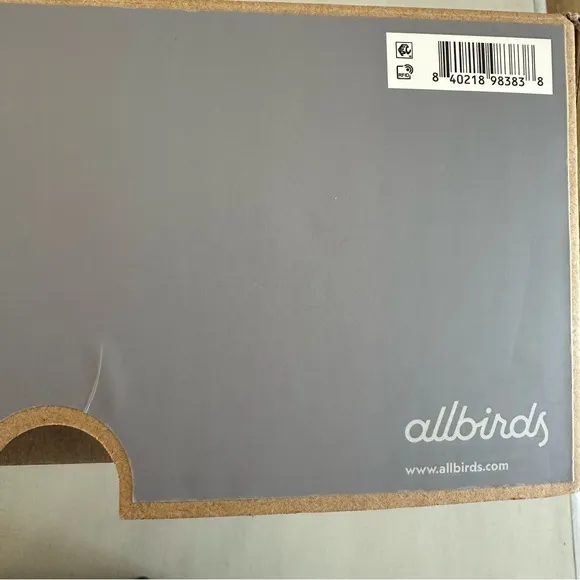 Allbirds Men’s Wool Runner-Up Mizzle Medium/Light Grey  Tennis Shoes Sz 14 NIB