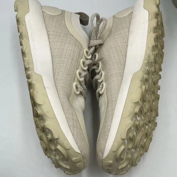 Allbirds Trail Runners SWT Sz 9.5 Cream Hiking Running Walking Shoe