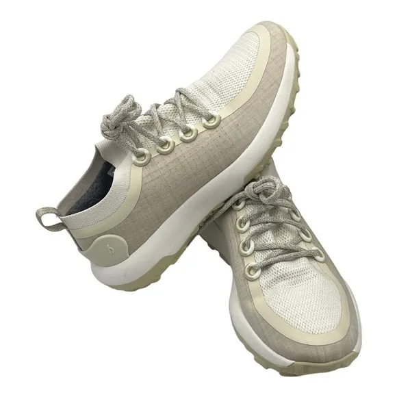 Allbirds Trail Runners SWT Sz 9.5 Cream Hiking Running Walking Shoe