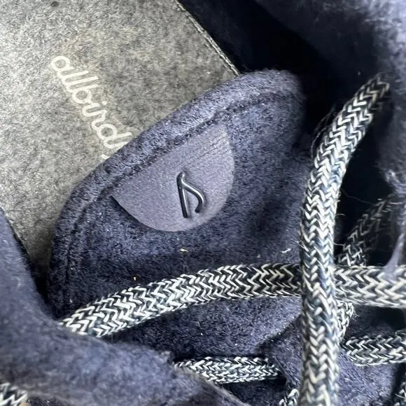 ALLBIRDS Women's Size 9 Superfine Merino Wool Runners Sneaker Running Shoes Navy