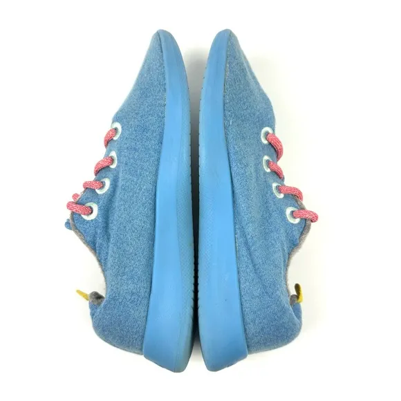 Allbirds Wool Runners Mens 8 Light Blue Special Edition Lace Up Shoes