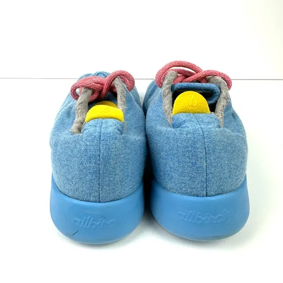 Allbirds Wool Runners Mens 8 Light Blue Special Edition Lace Up Shoes