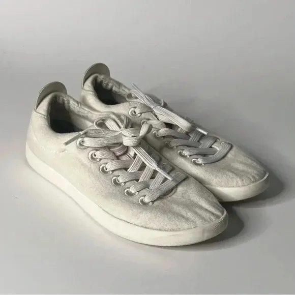 Allbirds WP Wool Piper White Sneakers Women's 6