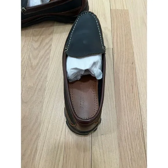 Allen Edmonds Boulder Venetian Driving Moccasin Shoes loafers Men's Black 9 E