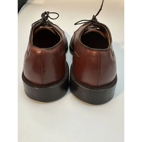 Allen Edmonds Bradley Split-Toed Oxford Mahogany Leather Shoes Size‎ 9.5
