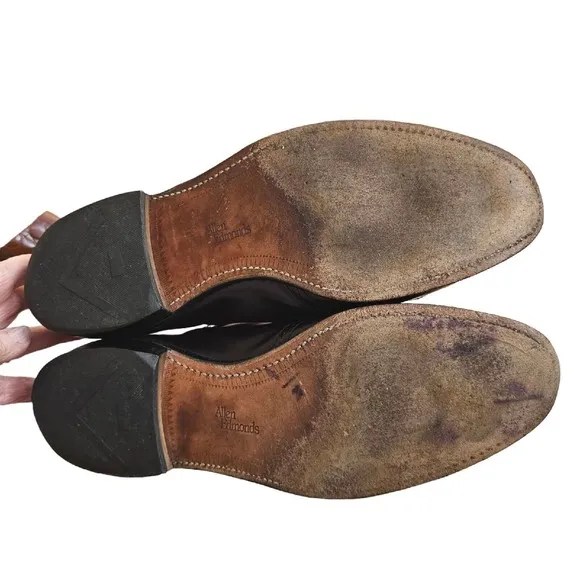 Allen Edmonds Bridgeton US Sz 11 D Mens Kiltie Tassel Brown Leather Shoes