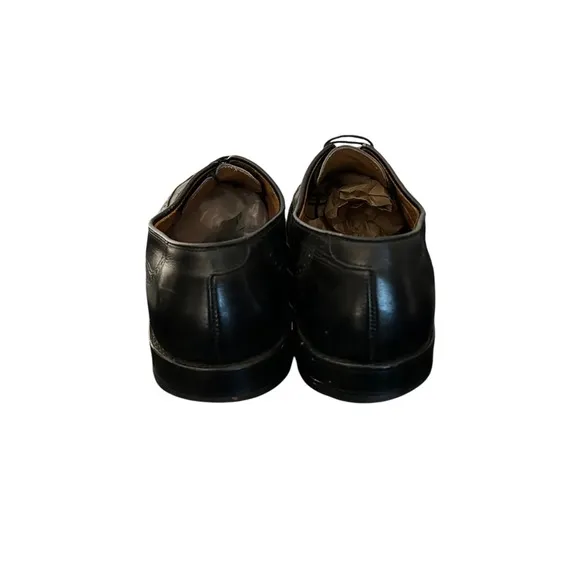 Allen Edmonds Mens Chester Black Full Brogue Wingtip Oxford Dress Shoes Size 11