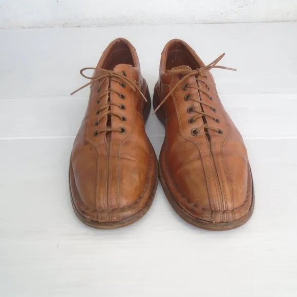 Allen Edmonds Torino Leather Shoes Mens Size 12 Brown