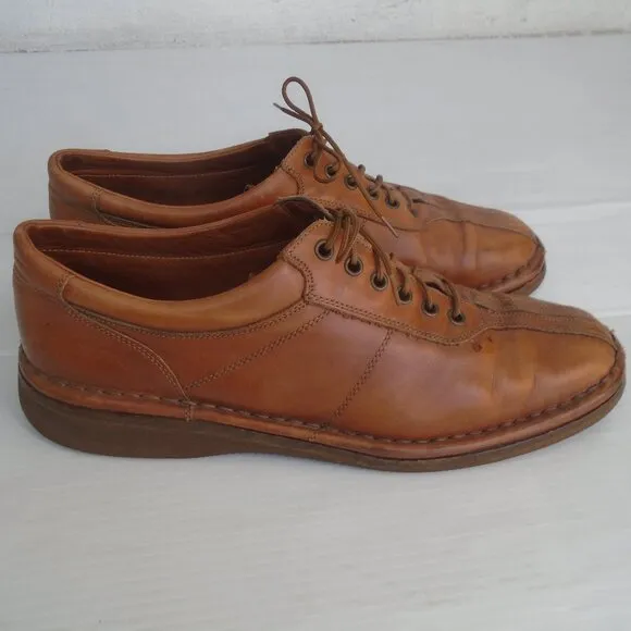 Allen Edmonds Torino Leather Shoes Mens Size 12 Brown