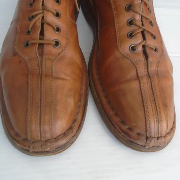 Allen Edmonds Torino Leather Shoes Mens Size 12 Brown