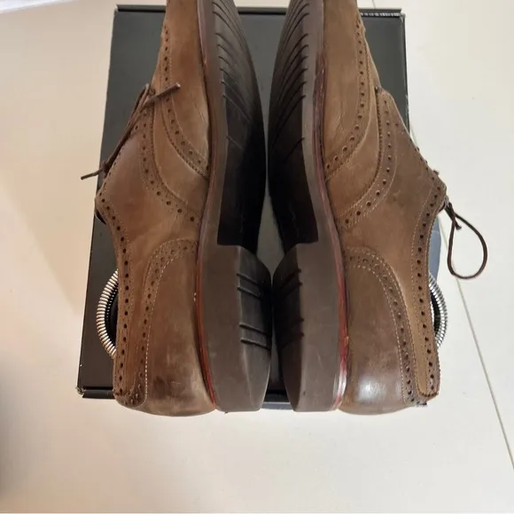 Alllen Edmonds Wingtip “Oakland” Dress Casual Shoes Mens Size‎ 10.5 RR Brown