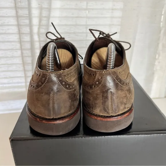 Alllen Edmonds Wingtip “Oakland” Dress Casual Shoes Mens Size‎ 10.5 RR Brown