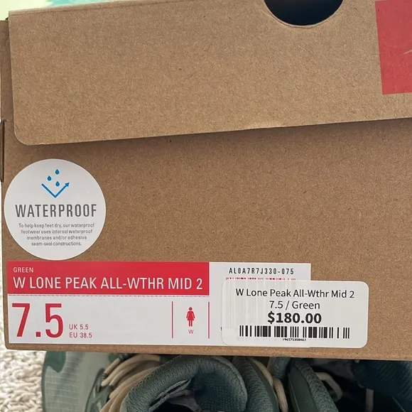 Almost new Altra Lone Peak All Weather Mid-2 boots