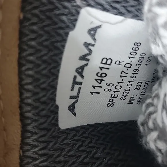 Altama 11461B Gore-Tex Cold Weather Combat Military Boots Tan NEW SIZE 9.5 R