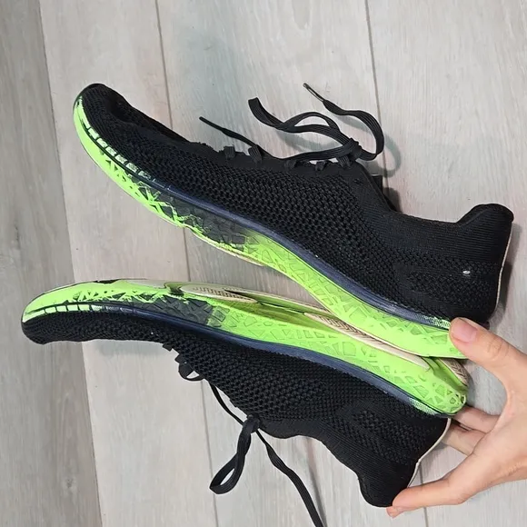 Altra Mens Escalante Black&amp; Green Athletic Shoes Sneakers Sz 13