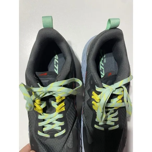 Altra Running Shoes Mens 11 Gray Blue Outroad ALOA7R6N241 Trail Hiking Exercise