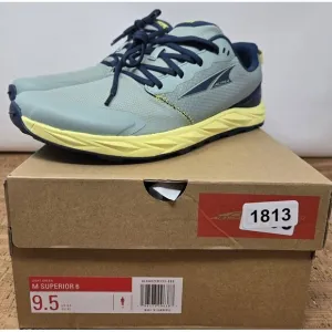 ALTRA Superior‎ 6 Mens 9.5 Running Shoes  Athletic Light Green Sneakers
