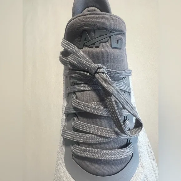 APL TechLoom Tracer Shoes - Cement Grey and White -  Size 9.5