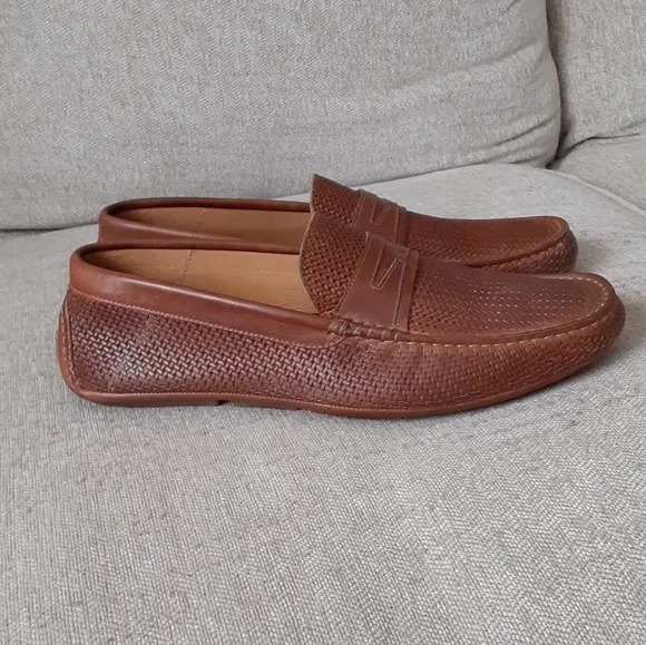 Aquatalia Bruce Men's Brown Loafers