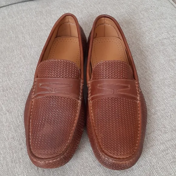Aquatalia Bruce Men's Brown Loafers