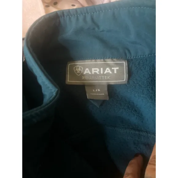 Ariat Dark Teal Women’s Large Soft shell Jacket
