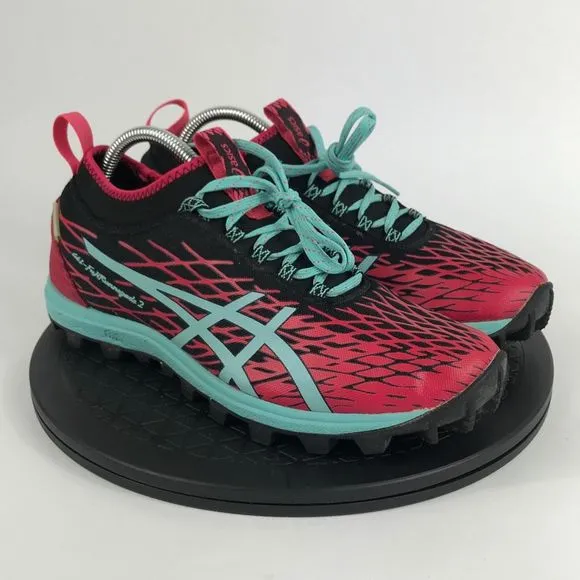Asics Gel-Fuji Rennegade 2 Red Trail Running Hiking Shoes Women’s Size 10.5