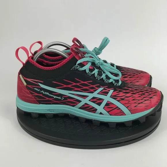 Asics Gel-Fuji Rennegade 2 Red Trail Running Hiking Shoes Women’s Size 10.5