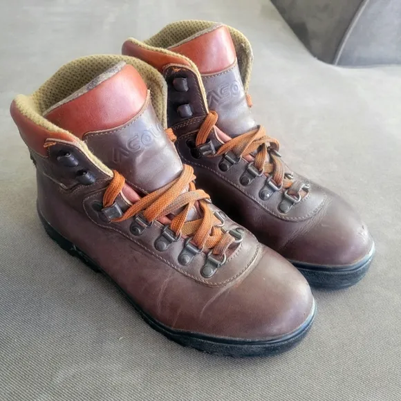 Asolo AFX 520 Hiking Mountaineering Boots Women's Size 6.5 Brown