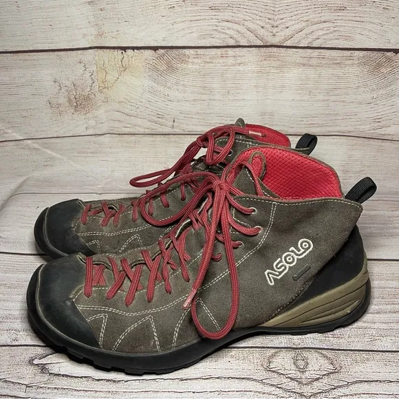 Asolo Cactus GV Gore-Tex Waterproof Hiking Shoes Boots Lace-Up Vibram Men 12