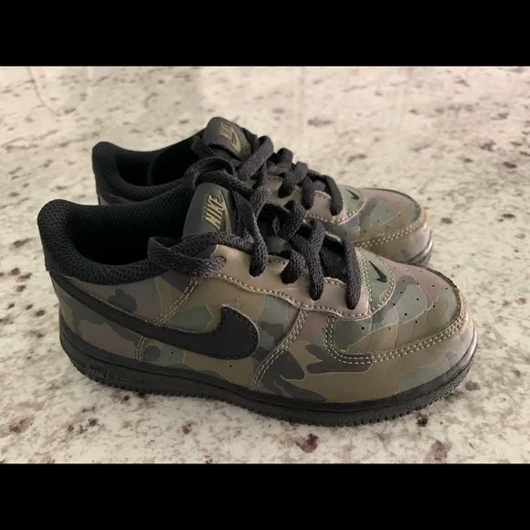Authentic Nike Air Force One Low Reflective Camo 874380-201 Sneakers Shoes 10c