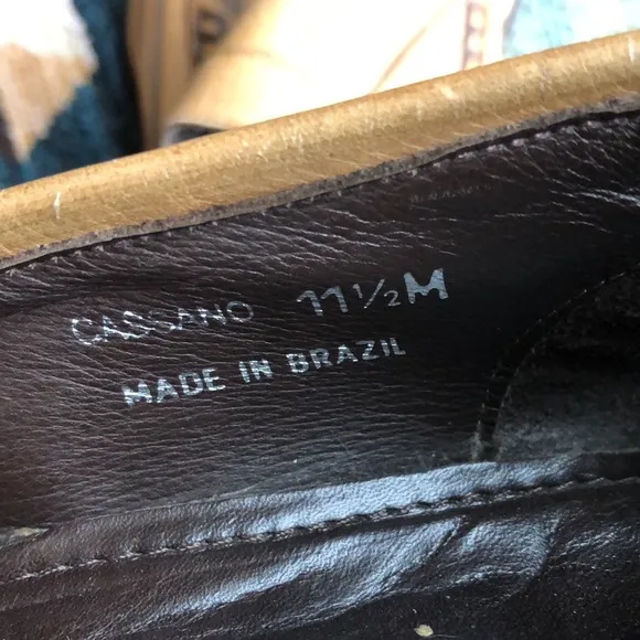 Bacco Bucci Slip On Leather Shoes