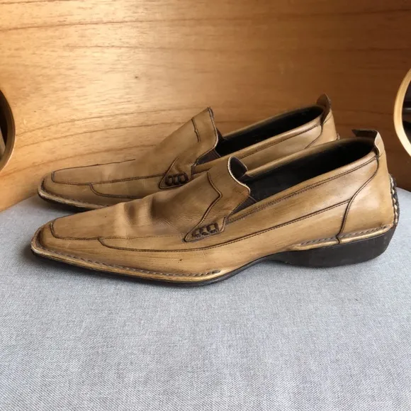 Bacco Bucci Slip On Leather Shoes