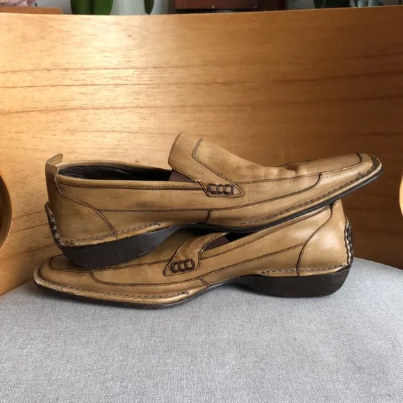 Bacco Bucci Slip On Leather Shoes