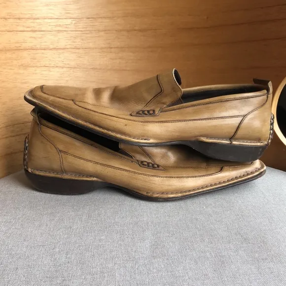 Bacco Bucci Slip On Leather Shoes