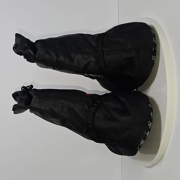 Baffin Base Camp Slipper Booties Shoes Cush Collection Canada Nylon Black M