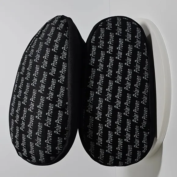 Baffin Base Camp Slipper Booties Shoes Cush Collection Canada Nylon Black M