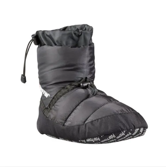 Baffin Base Camp Slipper Booties Shoes Cush Collection Canada Nylon Black M