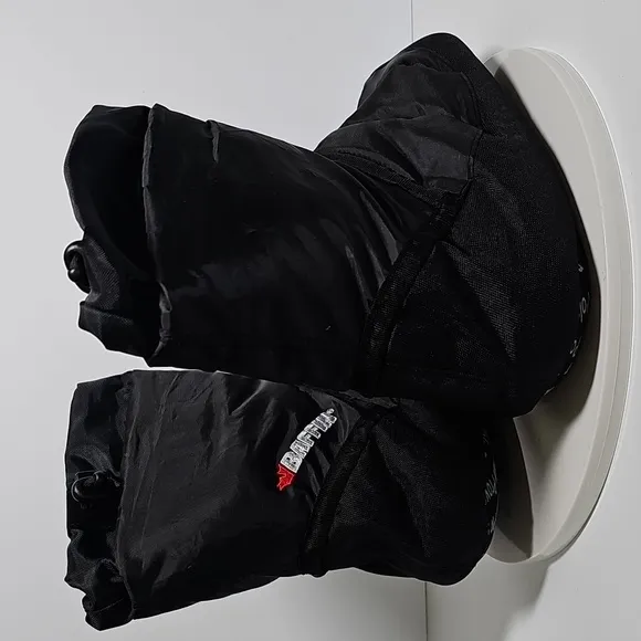 Baffin Base Camp Slipper Booties Shoes Cush Collection Canada Nylon Black M