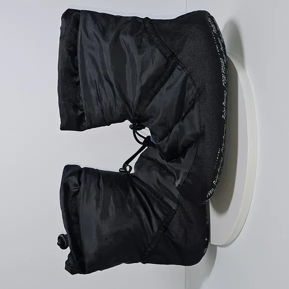 Baffin Base Camp Slipper Booties Shoes Cush Collection Canada Nylon Black M