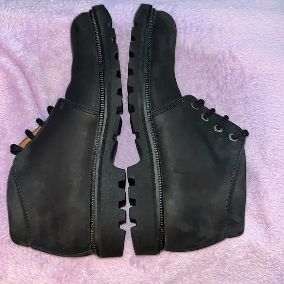 Bally Black Leather Winter and Rain Boots