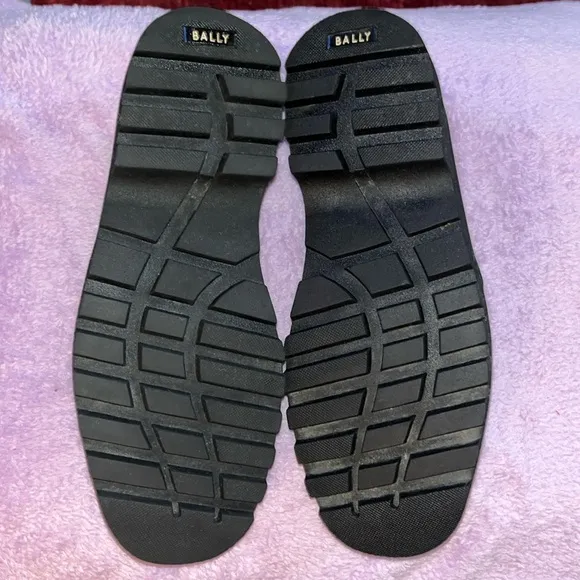Bally Black Leather Winter and Rain Boots