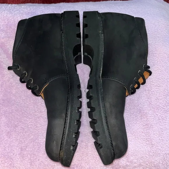 Bally Black Leather Winter and Rain Boots
